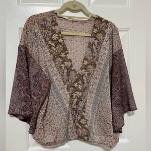 Mystree- multicolored top - L - EUC